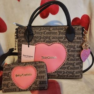 Juicy Couture Love Never Dies Tote and Wallet